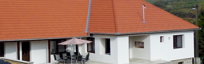 Zuidaanzicht Vakantiewoning Magyarlukafa